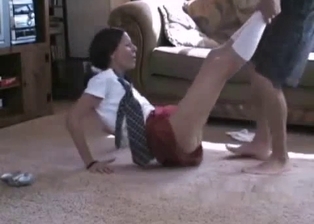 My slutty sister deserves my boner