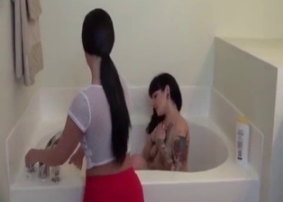 Dad fucks his slender young daughter