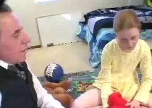 Watch how a sexy niece blows her uncle's dick